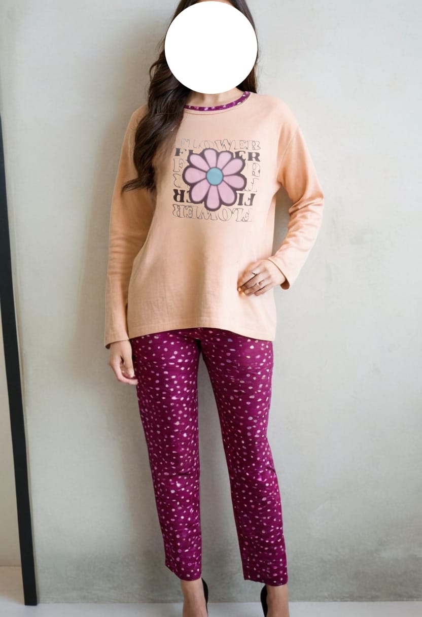 SOFT COTTON PAJAMA SUIT - D65